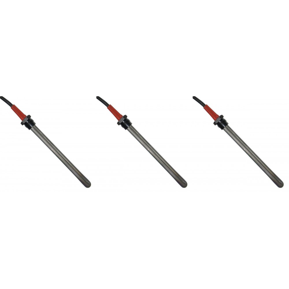 Resistencia para estufas de pellets Palladio y otras, longitud total 145mm, 250W - x3