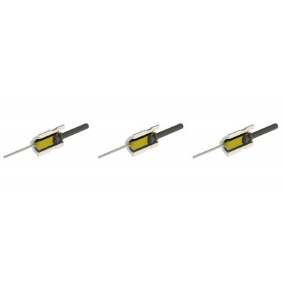 Resistencia de bajo voltaje para estufas de pellets Eco Spar, BURNiT, longitud total 65mm, 95W a 24V - x3 - Ofertas Especiales