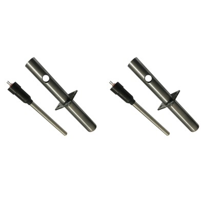 Resistencia para estufas de pellets Enviro con tubo canalizador de aire, longitud total 153mm, 230W - x2 - Resistencias para estufas de pellets