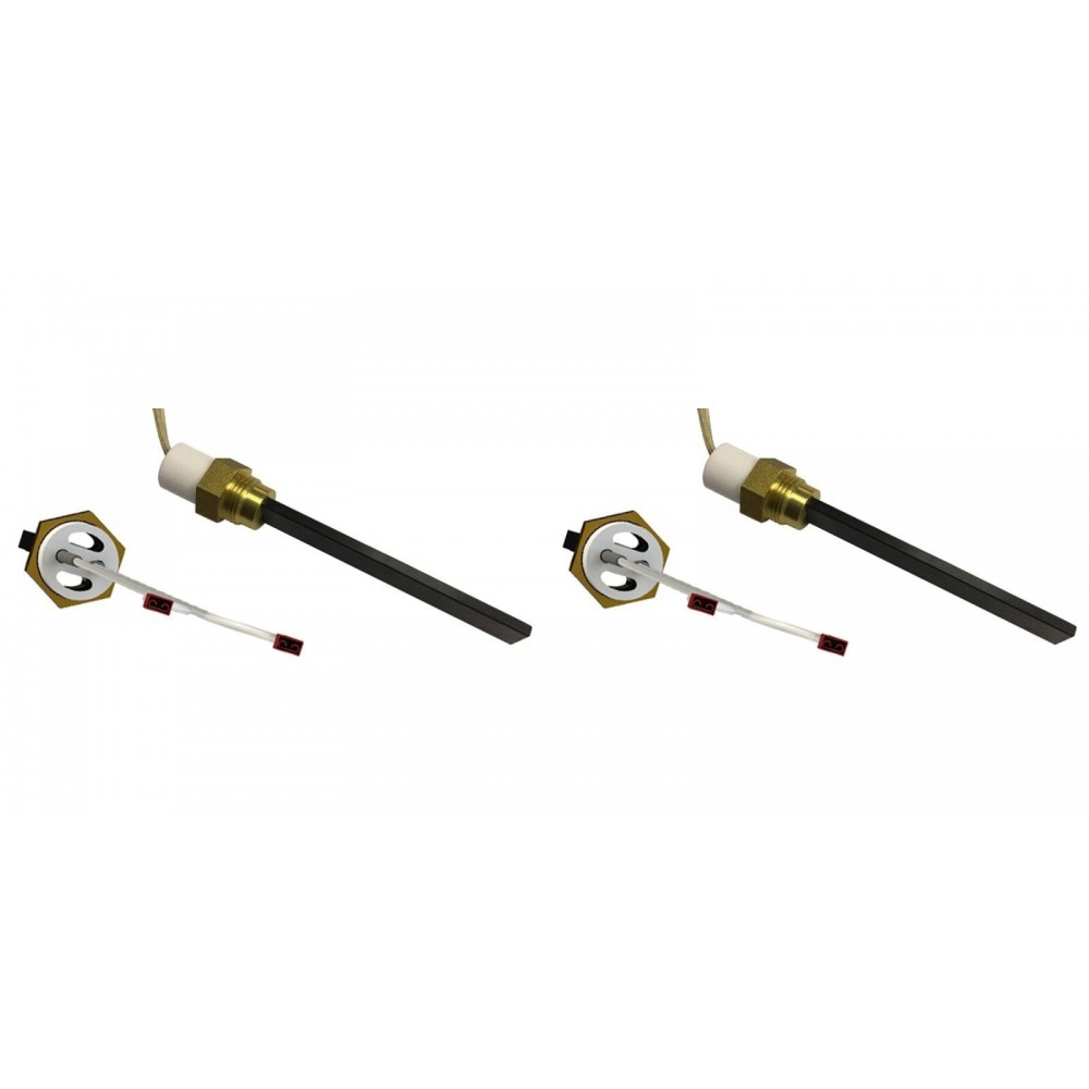 Resistencia de bajo voltaje para estufas de pellets Eco Spar, BURNiT, ComfortBilt y otros, longitud total 123mm, 120W a 24V - x2