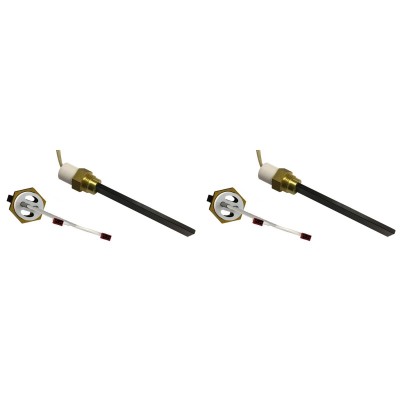Resistencia de bajo voltaje para estufas de pellets Eco Spar, BURNiT, ComfortBilt y otros, longitud total 123mm, 120W a 24V - x2 - Comparaci&oacute;n de Producto