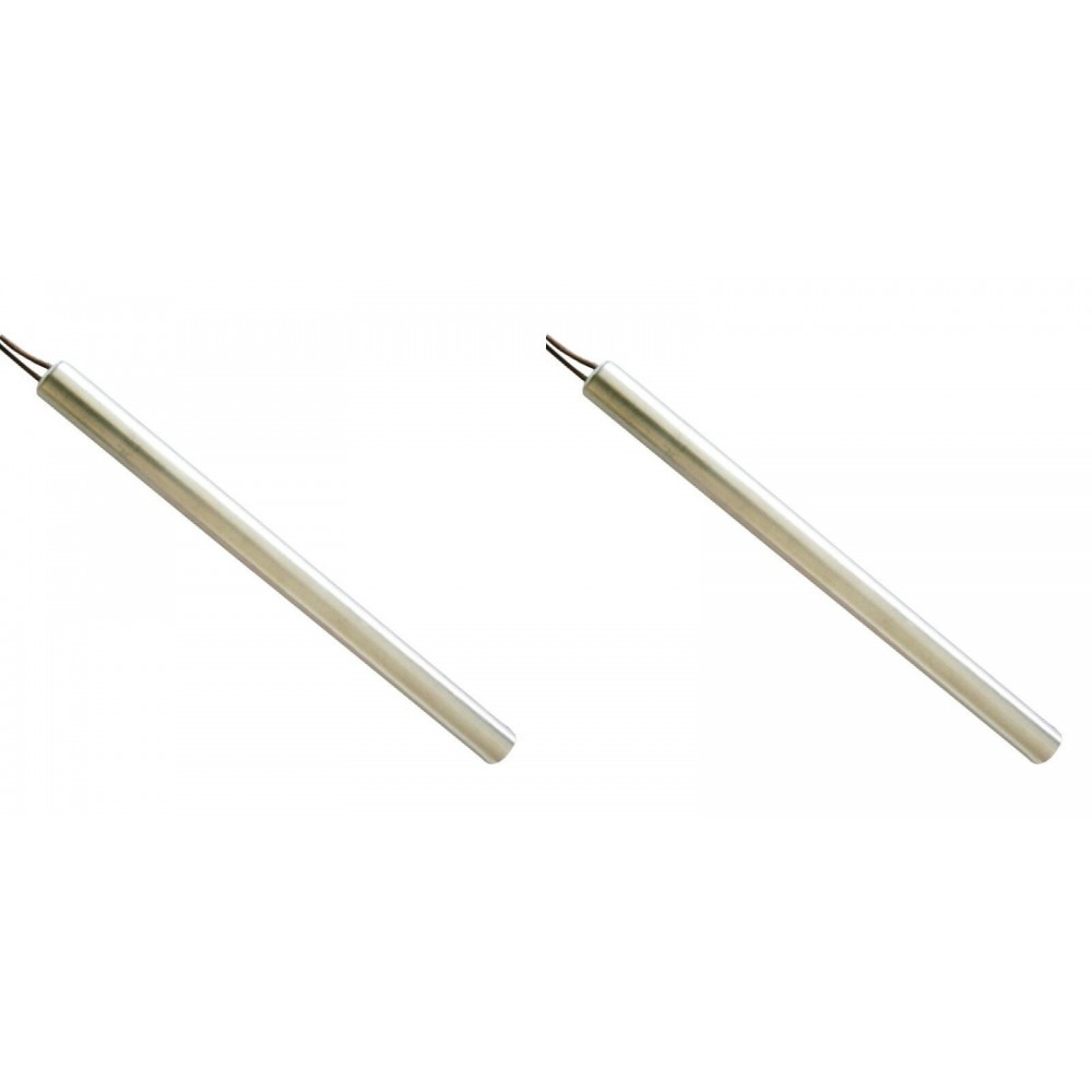 Resistencia para estufas de pellets La Nordica y otras, longitud total 185mm, 400W - x2 | Resistencias para estufas de pellets | Repuestos estufa de pellets |
