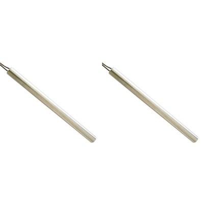 Resistencia para estufas de pellets La Nordica y otras, longitud total 185mm, 400W - x2 - Resistencias para estufas de pellets