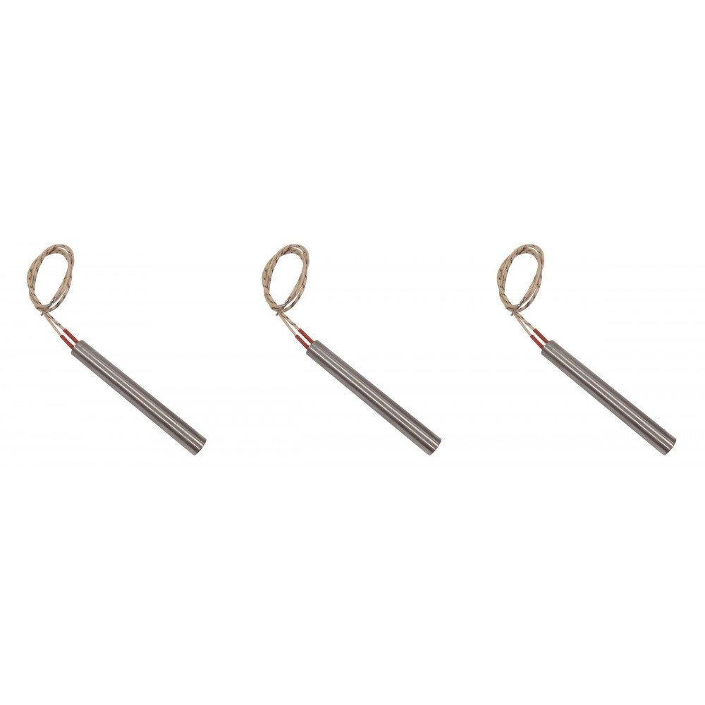 Resistencia para estufas de pellets Arce, Cadel, Eurofiamma, Eurosteack y otras, longitud total 101mm, 300W - x3
