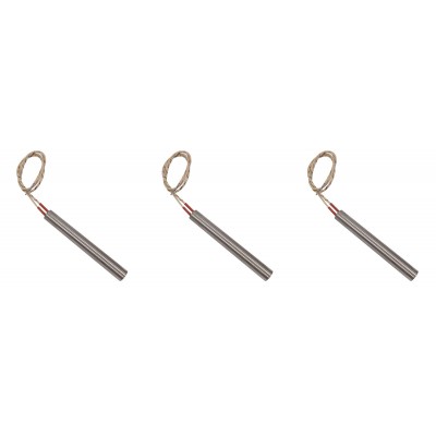 Resistencia para estufas de pellets Arce, Cadel, Eurofiamma, Eurosteack y otras, longitud total 101mm, 300W - x3 - Ofertas Especiales