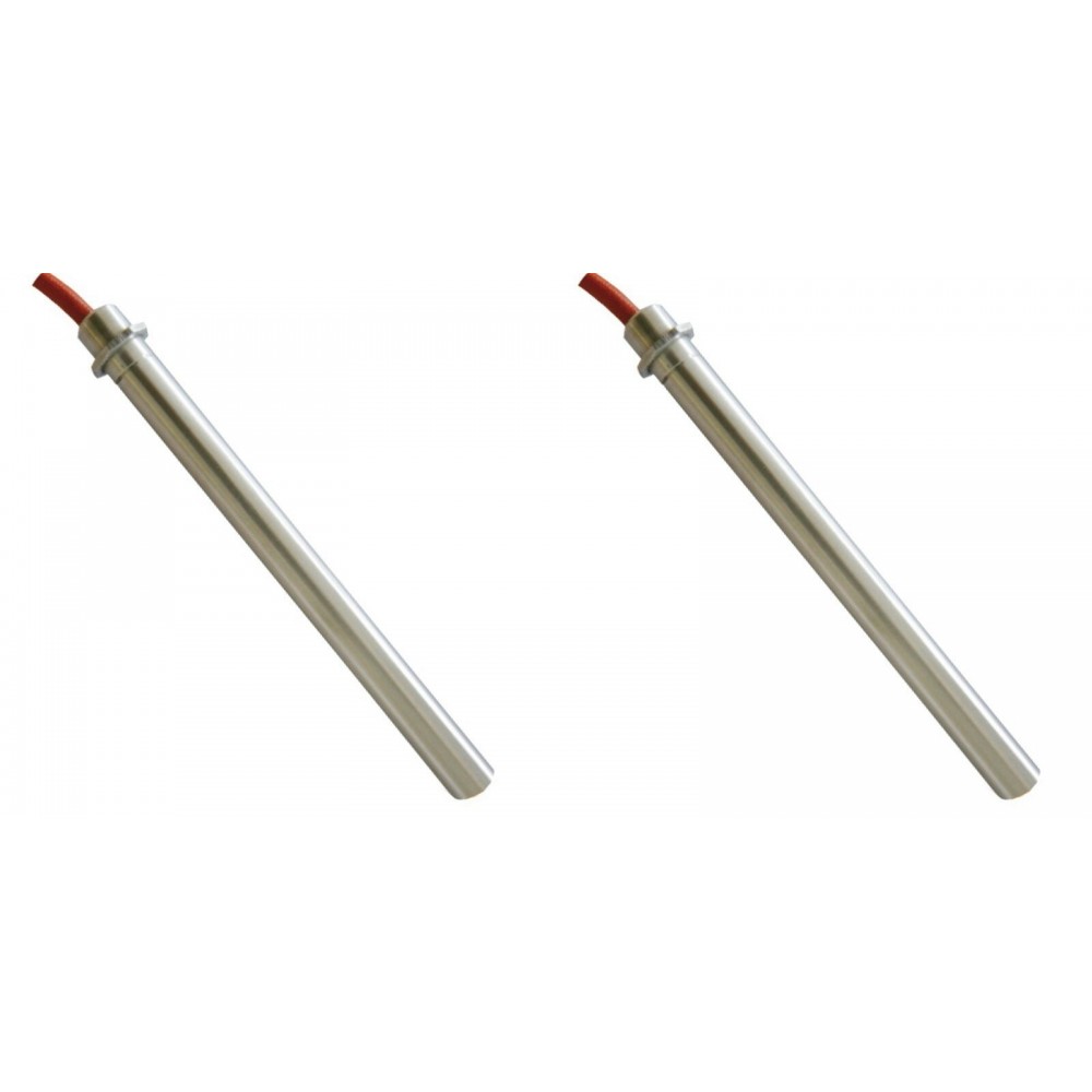 Resistencia para estufas de pellets Ecoforest y otras, longitud total 155mm, 250W - x2 | Resistencias para estufas de pellets | Repuestos estufa de pellets |