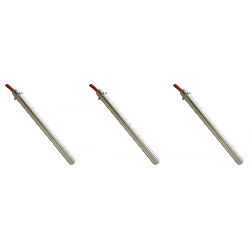 Resistencia para estufas de pellets Alfa Plam, Palazzetti, Biasi, Olimpia Splendid, Olsberg Libera, Royal, Thermorossi y otras, longitud total 160mm, 350W - x3 | Resistencias para estufas de pellets | Repuestos estufa de pellets |