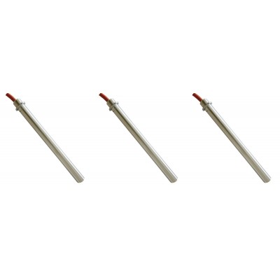 Resistencia para estufas de pellets Alfa Plam, Palazzetti, Biasi, Olimpia Splendid, Olsberg Libera, Royal, Thermorossi y otras, longitud total 160mm, 350W - x3 - Ofertas Especiales