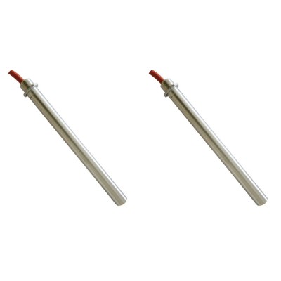 Resistencia para estufas de pellets Palazzetti, Cadel, Thermorossi, Olimpia Splendid, longitud total 170mm, 350W - x2 - Resistencias para estufas de pellets
