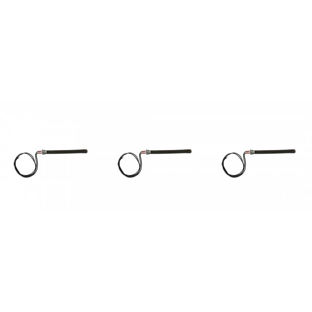 Resistencia para estufas de pellets modelos Eco Spar air, BURNiT y otros, rosca 3/8'' 300W - x3