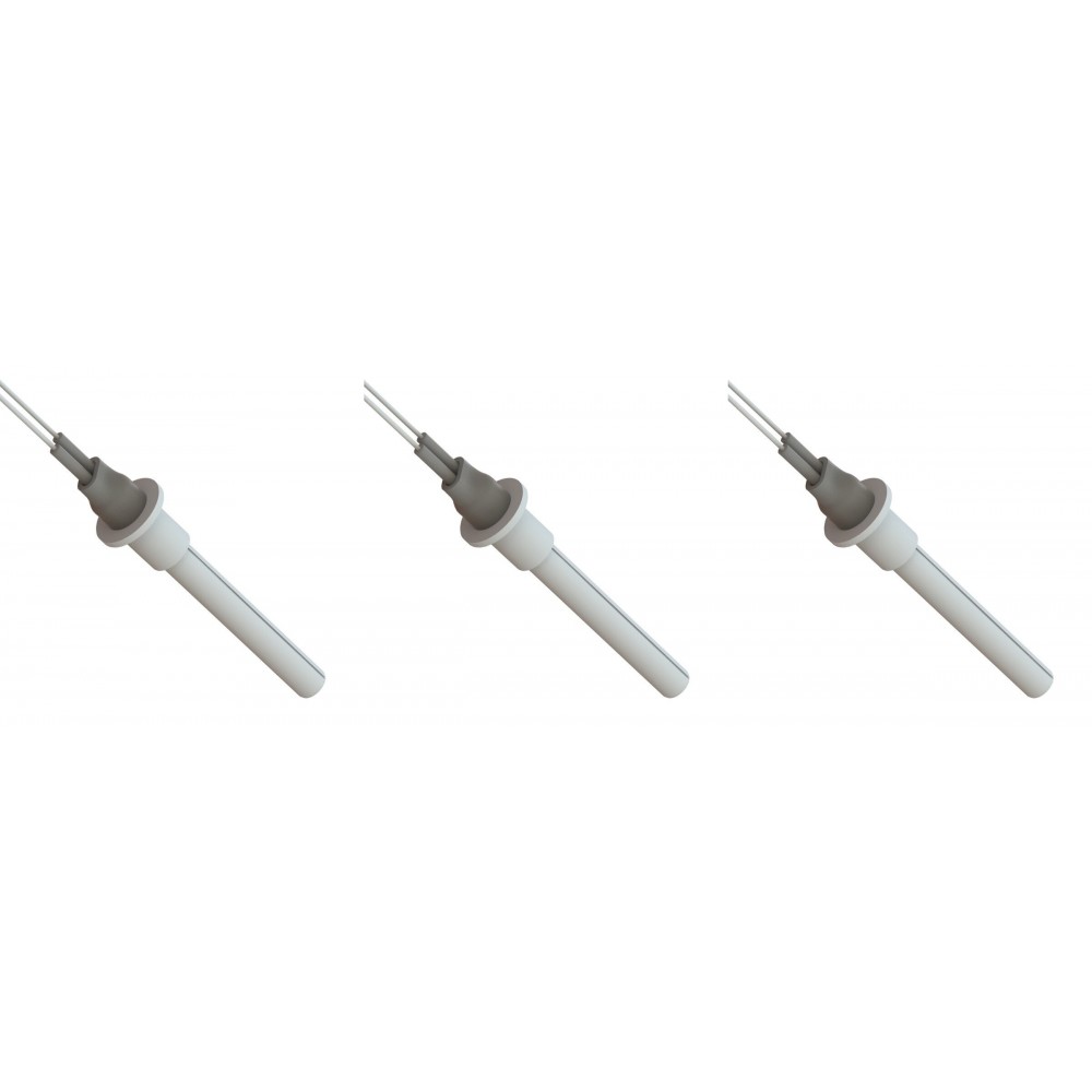 Resistencia cerámica para estufas de pellets ETA, Grant Spira, ComfortBilt y otros, longitud total 107mm, 260W - x3 | Resistencias para estufas de pellets | Repuestos estufa de pellets |
