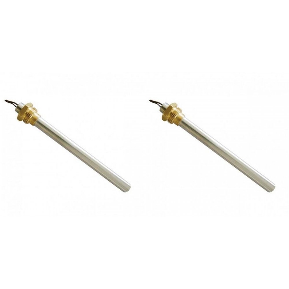 Resistencia para estufas de pellets BURNiT, Piazzetta, Karmek, MCZ, Ungaro, Superior, Cadel y otros, longitud total 185 mm, 350W - x2 | Resistencias para estufas de pellets | Repuestos estufa de pellets |