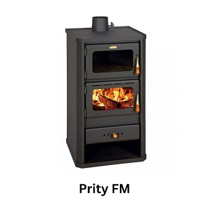 Chimenea de leña con horno Prity FM