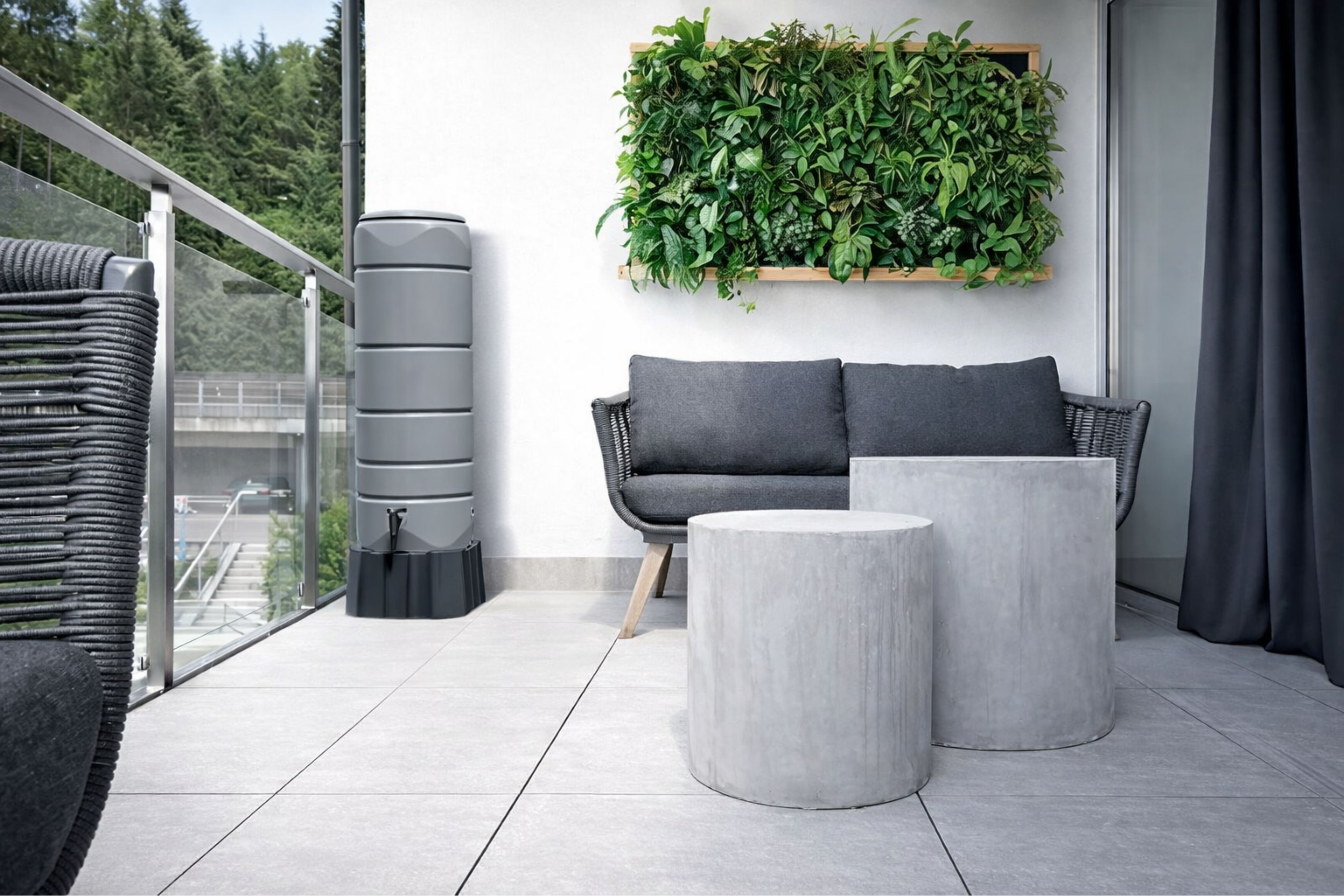 Tanque de agua de lluvia